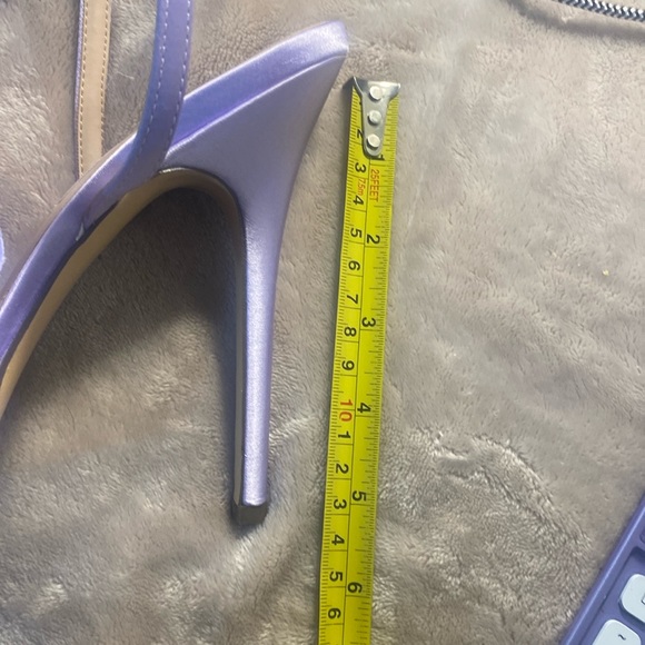 *NIB* Nina “Brijida” Royal Lilac Crystal Satin Heels - Size 10